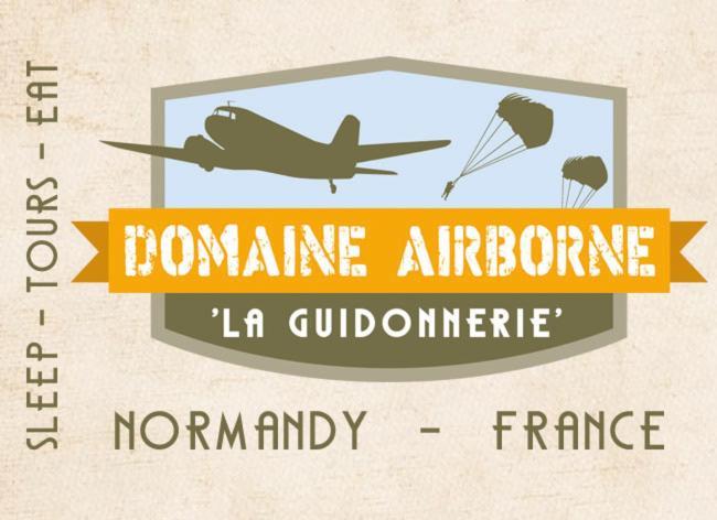 לינה וארוחת בוקר Carentan-les-Marais Domaine Airborne מראה חיצוני תמונה